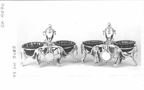 Paire de salières doubles, image 7/8