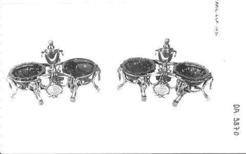 Paire de salières doubles, image 8/8