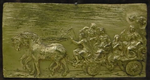 Plaquette : le triomphe de l'Eglise