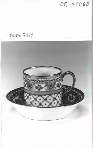 Tasse, d'un cabaret (OA 11065 à OA 11087)