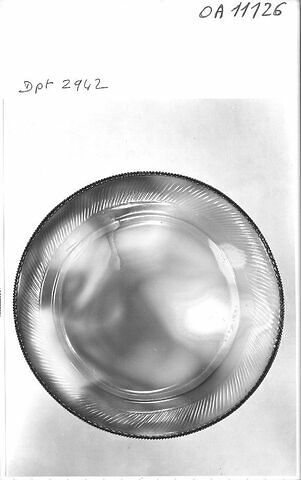 Coupe ronde plate en agate, image 4/4