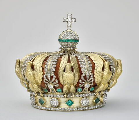 Couronne de l'impératrice Eugénie, avec son écrin (OA 11160 BIS)