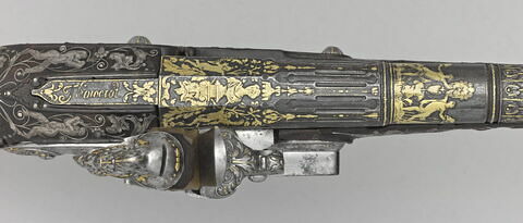 Paire de pistolet aux armes de France, image 12/12