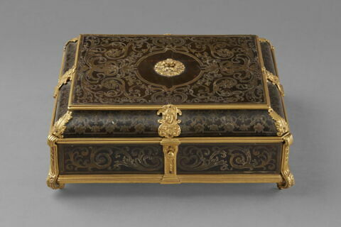 Coffret rectangulaire dans le goût d'André-Charles Boulle