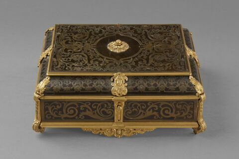 Coffret rectangulaire dans le goût d'André-Charles Boulle