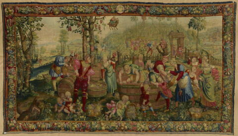 L'Automne ou les vendanges, de la tenture des Saisons Lucas, image 2/7