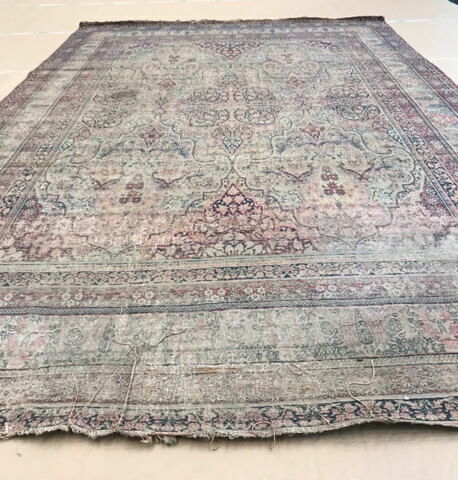 Tapis velours rectangulaire à décor végétal, image 12/15