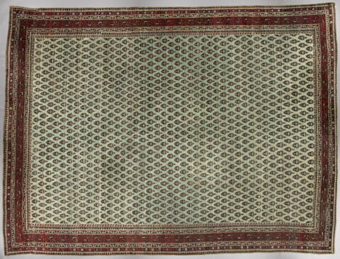 Tapis d'orient à noeuds asymétriques