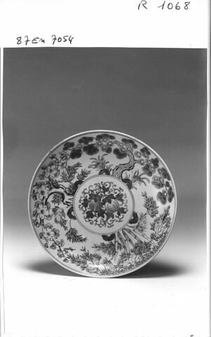 Plat en porcelaine de Chine