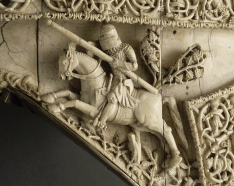 Troussequin de selle : chevaliers, image 3/6