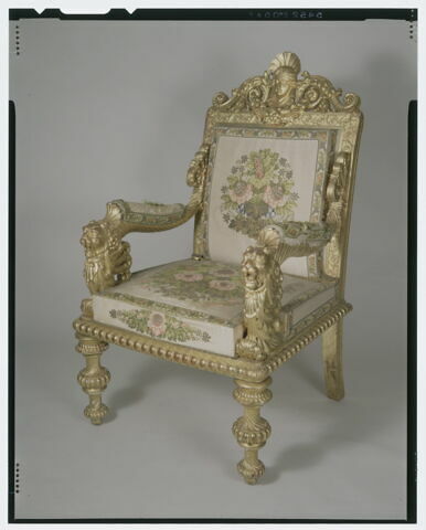 Fauteuil à la reine, d'une paire avec OA 11737