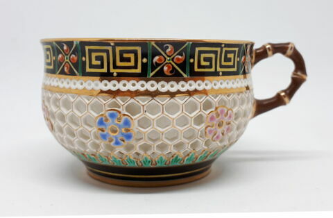 Tasse du déjeuner "chinois réticulé" de la Reine Marie-Amélie