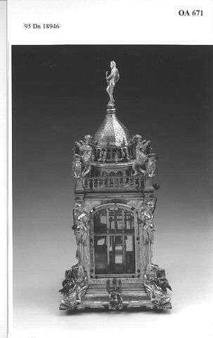 Horloge de table en forme de tour carrée, image 12/15