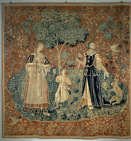 Scène allégorique avec un enfant entre deux femmes, image 5/8