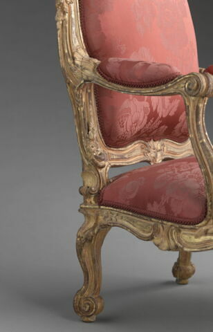 Fauteuil à la reine, d'un ensemble de quatre (avec le OA 10595, OA 10596 et OA 10597), image 4/11