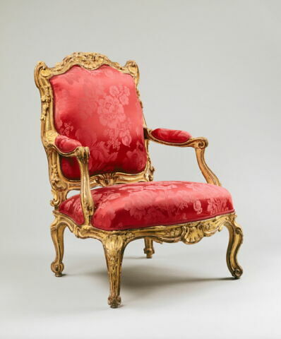 Fauteuil à la reine, d'un ensemble de quatre (avec le OA 10595, OA 10596 et OA 10597), image 11/11