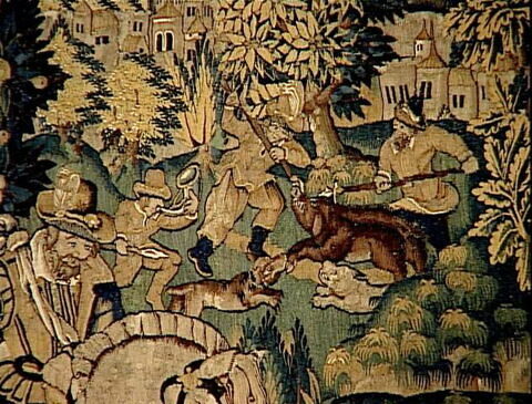 Scène de chasse au sanglier, image 3/3