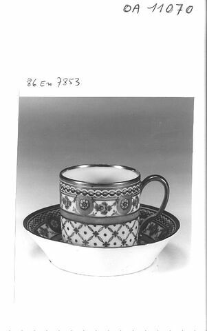 Tasse, d'un cabaret (OA 11065 à OA 11087)