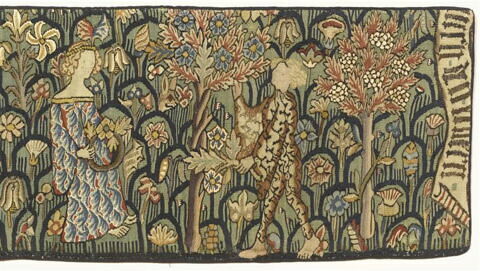 Couples de femmes et d'hommes sauvages évoluant dans un jardin, image 3/5