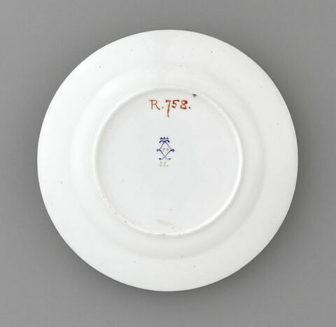 Assiette, d'une paire (R 757)., image 6/9