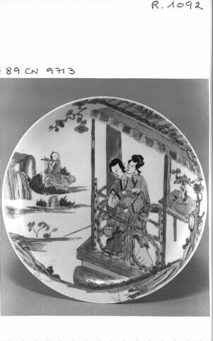 Assiette en porcelaine de Chine