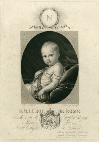 Gravure du Roi de Rome