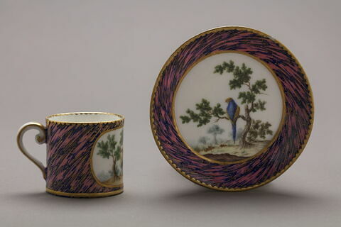 Tasse litron et sa soucoupe