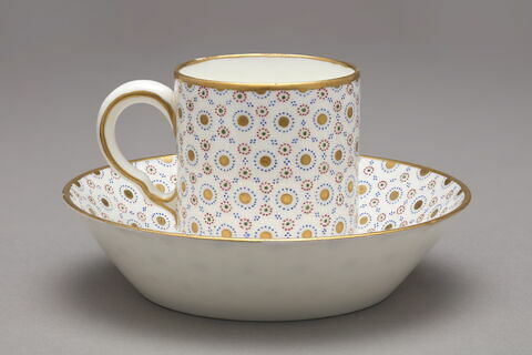 Tasse litron et sa soucoupe, image 2/6