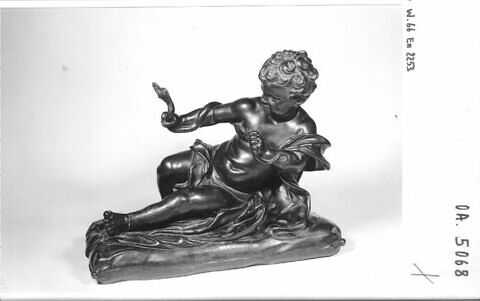 Statuette : Hercule enfant et le serpent