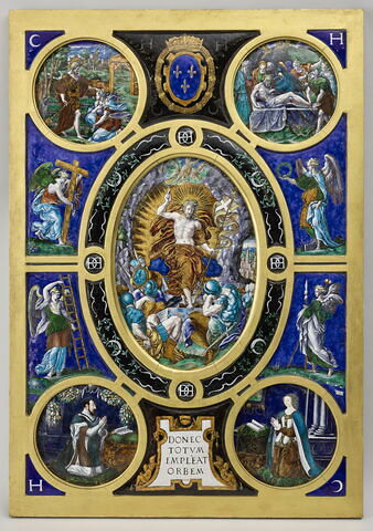 Retable de la Sainte-Chapelle : La Résurrection