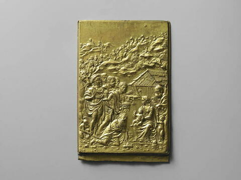 plaquette : l'Adoration des mages