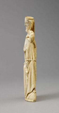 Groupe d'applique : Vierge à l'Enfant assise, image 3/4