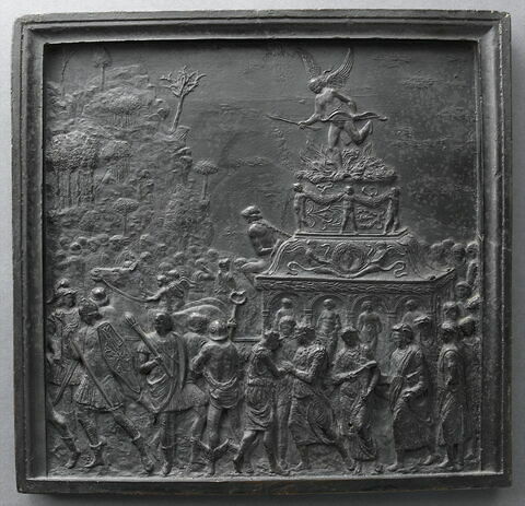 Bas-relief : Triomphe de l'Amour