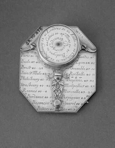 Cadran horizontal de type Butterfield et son étui, image 3/4