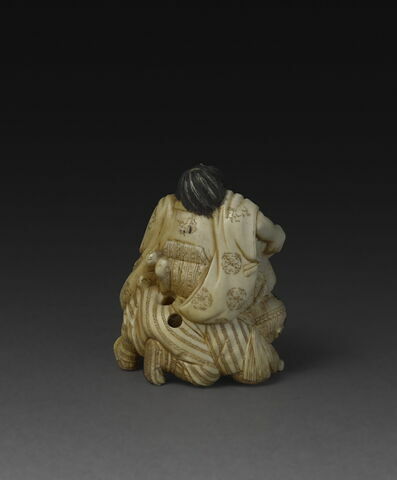 Netsuke : Lu Zhi Shen (?), image 3/3