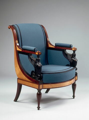 Fauteuil du salon de Madame Récamier (OA 11384 à 11391), d'une paire avec OA 11388