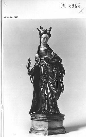 Statuette : sainte Dorothée (?), image 6/6