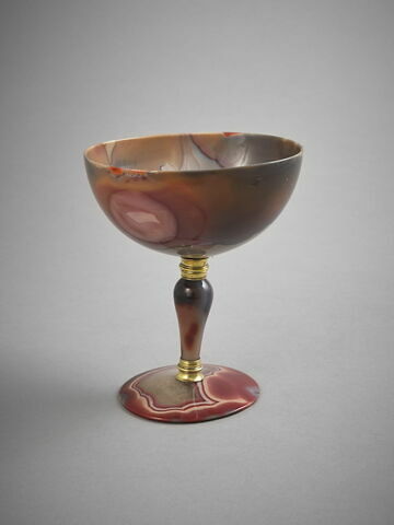 Coupe ovale en agate