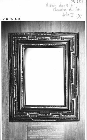 Miroir en ébène et écaille, image 2/2