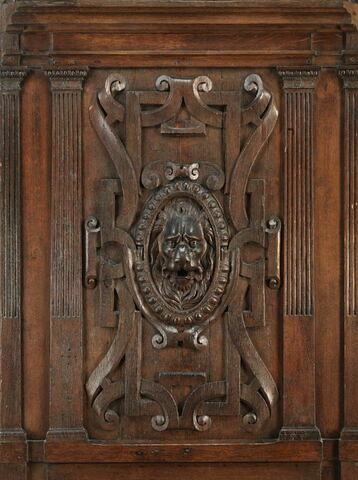 Vantail de porte provenant de la maison de Jean d'Alibert à Orléans, image 4/9