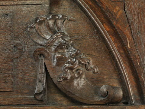 Vantail de porte provenant de la maison de Jean d'Alibert à Orléans, image 7/9