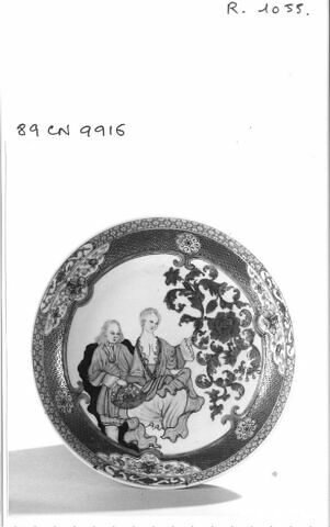 Assiette en porcelaine de Chine