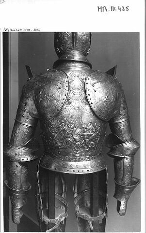 Armure avec l'histoire de Pompée, autrefois dite 