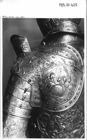 Armure avec l'histoire de Pompée, autrefois dite 