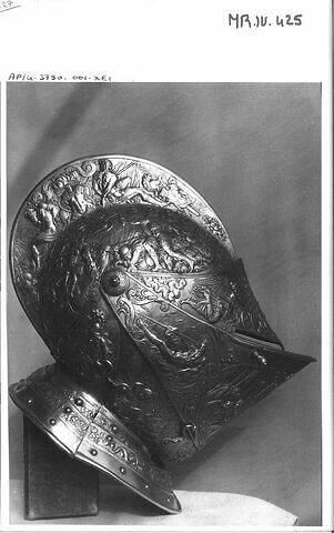 Armure avec l'histoire de Pompée, autrefois dite 