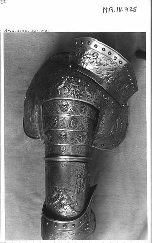 Armure avec l'histoire de Pompée, autrefois dite 