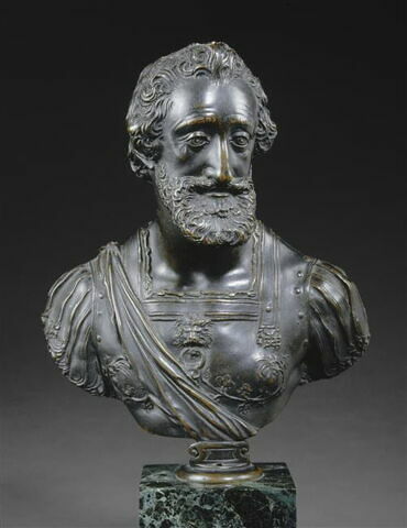 Buste d'Henri IV en armure