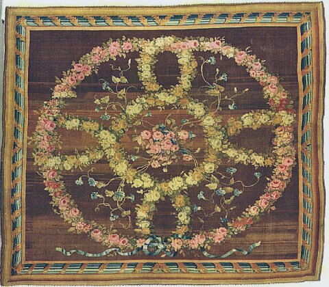 Tapis à guirlandes de roses, dit de Marie-Louise