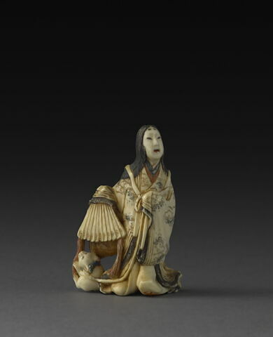 Netsuke : Onna-san-no-miya