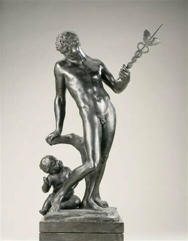 Statuette : Mercure et l'Amour